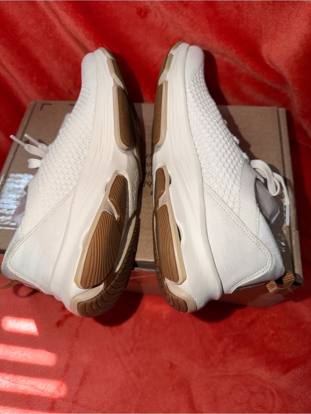 Like New Ryka Devotion Fuse Lightweight White Knit Walking Sneakers - Women’s 8 - Picture 10 of 11